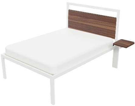 METTA BEDFRAME WITH HEADBOARD & NIGHTSTAND