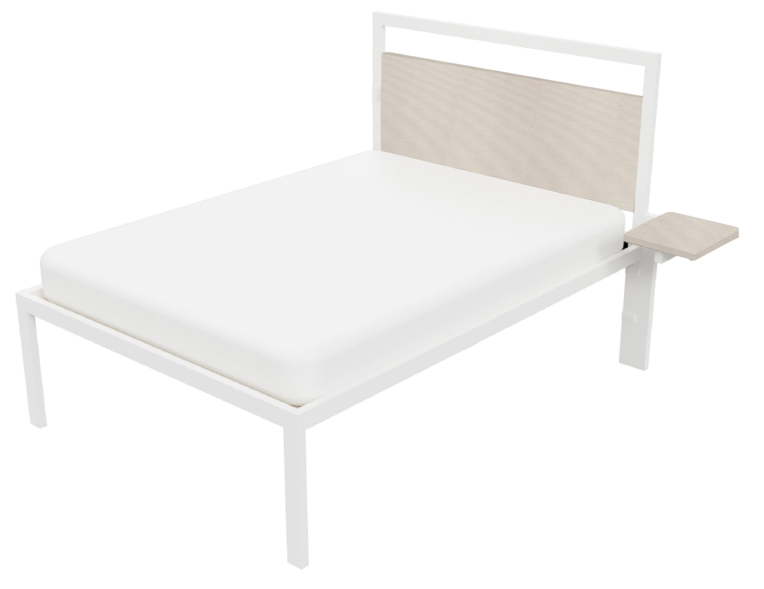 METTA BEDFRAME W/HEADBOARD & NIGHTSTAND