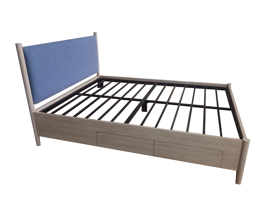 HS BEDFRAME WITH HEADBOARD AND DRAWERS