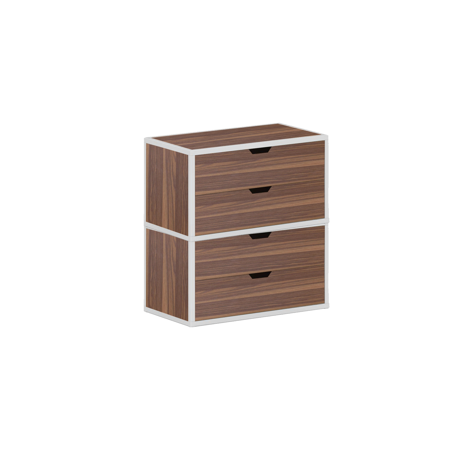 METTA 2-DRAWER STACKABLE CHEST