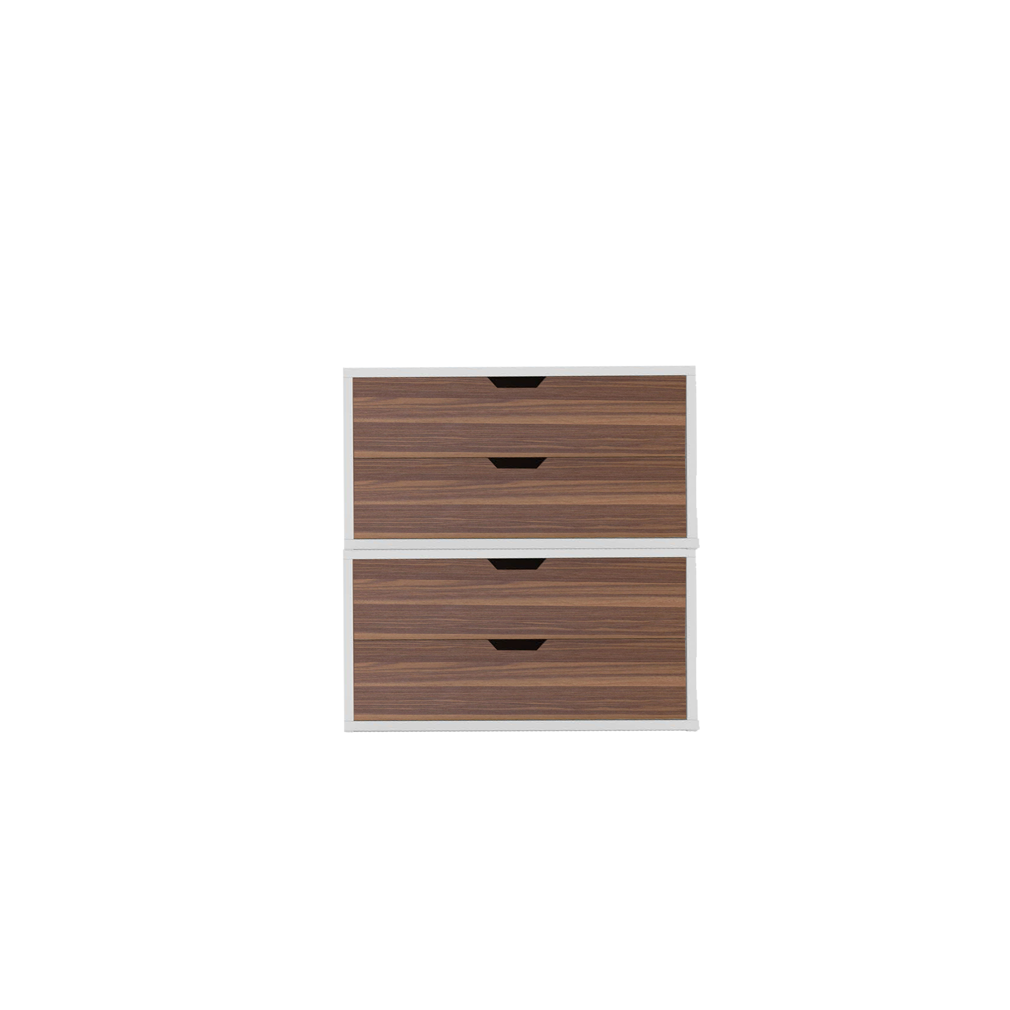METTA 2-DRAWER STACKABLE CHEST