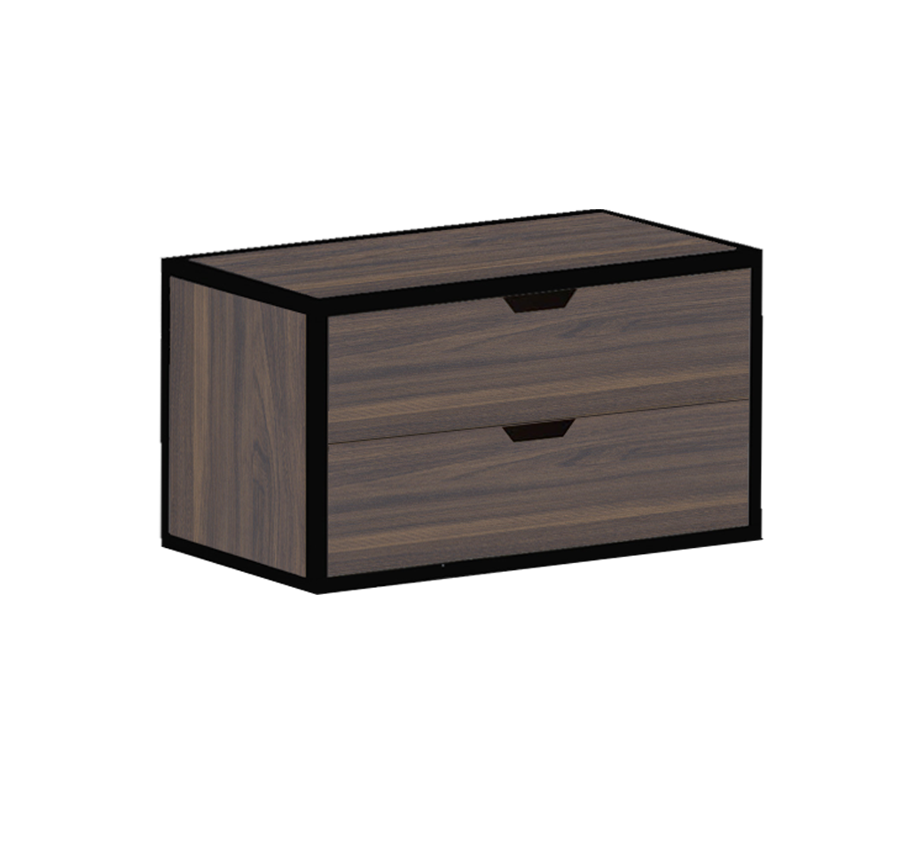 METTA 2-DRAWER STACKABLE CHEST