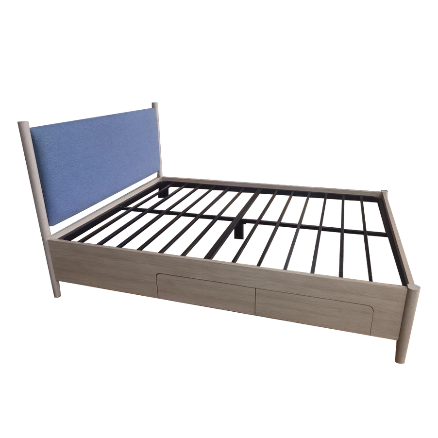 HS BEDFRAME WITH HEADBOARD AND DRAWERS