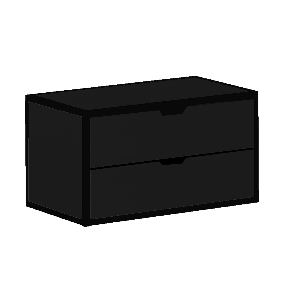 METTA 2-DRAWER STACKABLE CHEST