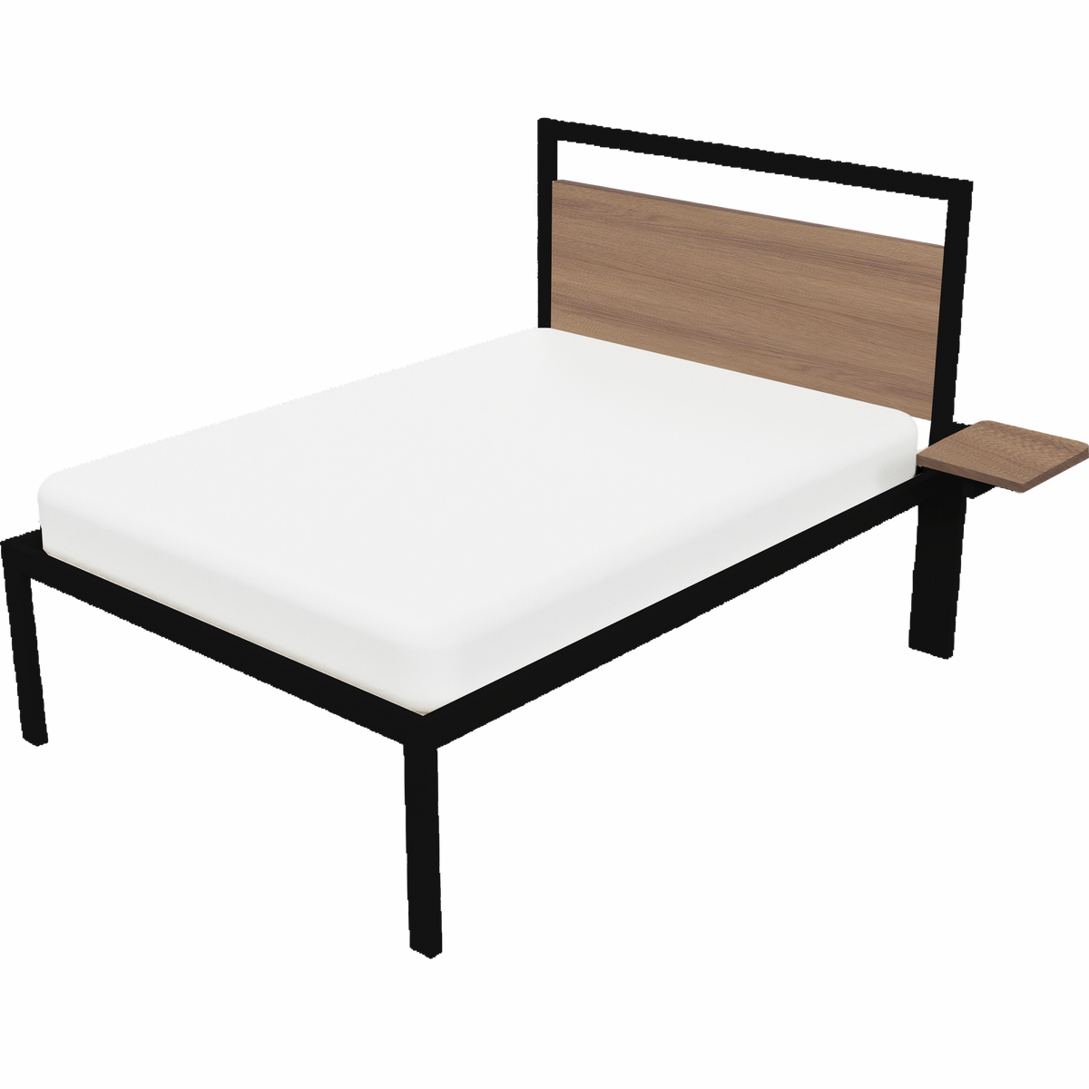 METTA BEDFRAME W/HEADBOARD & NIGHTSTAND