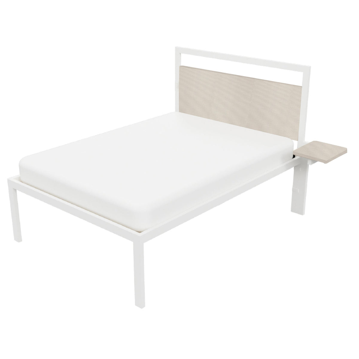 METTA BEDFRAME W/HEADBOARD & NIGHTSTAND