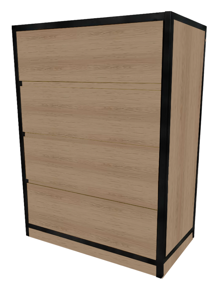 VENICE 4-DRAWER DRESSER