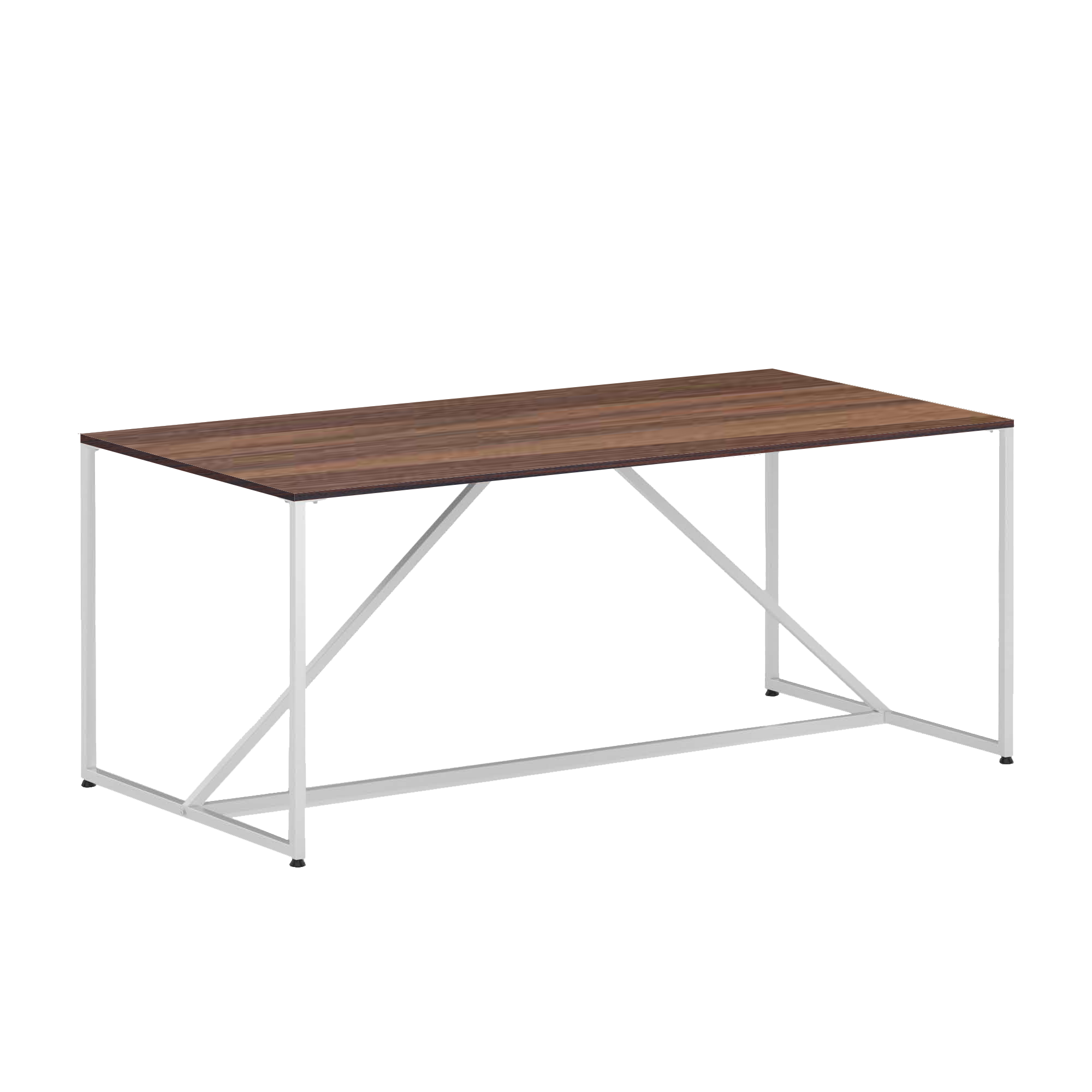 CT32-422418-LP27-PC04 / VENICE COFFEE TABLE / AH Walnut Laminate/White