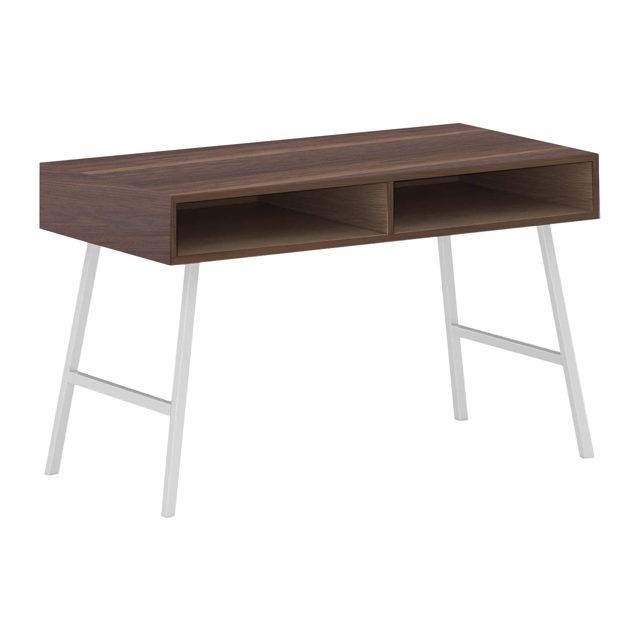 DK29-482429-LP27-PC04 / MOD DESK / AH Walnut Laminate/White