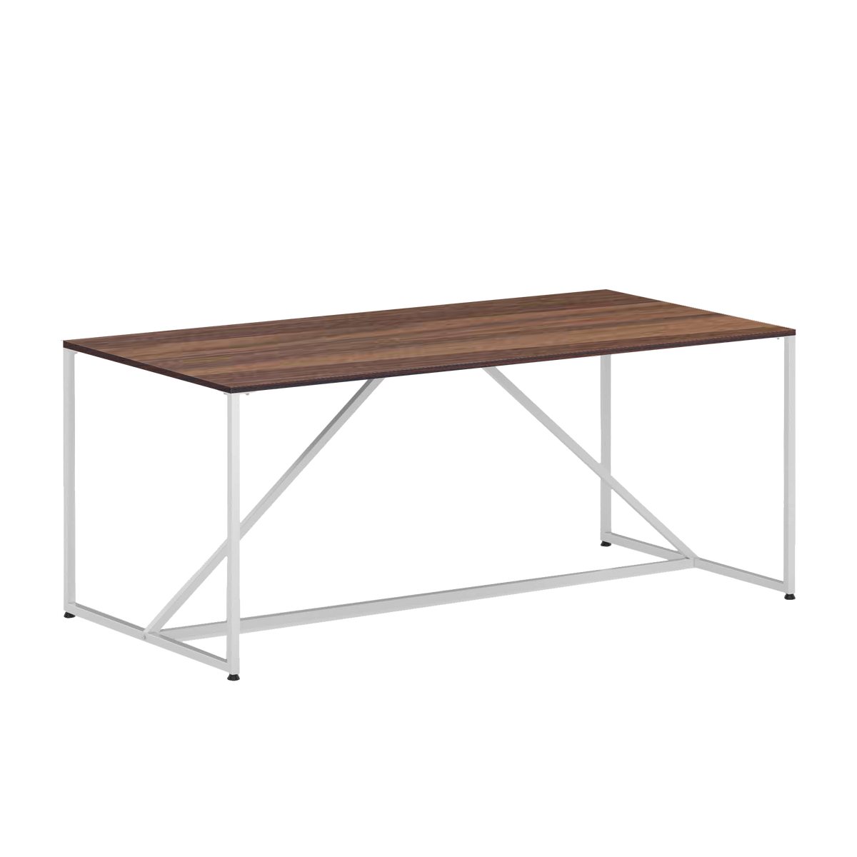 CT32-422418-LP27-PC04 / VENICE COFFEE TABLE / AH Walnut Laminate/White