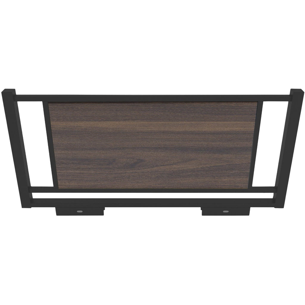 HB05-FULL-LP01-PC01 / AUSTIN HEADBOARD / Concrete Laminate/Black
