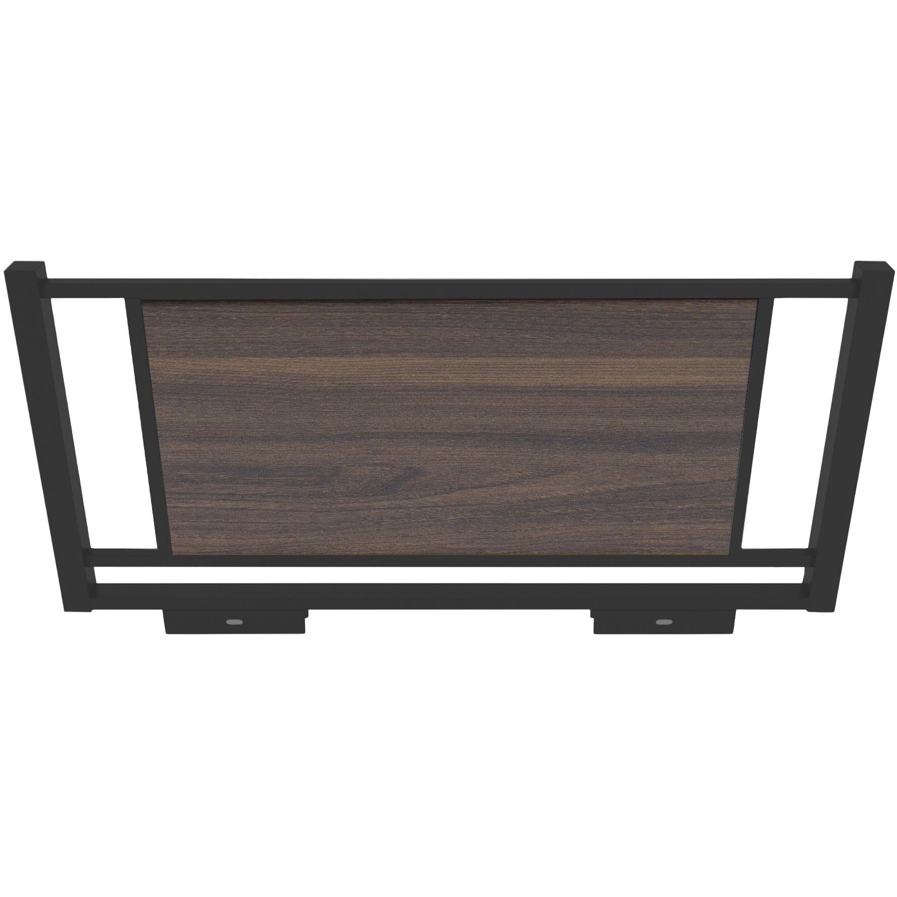 HB05-FULL-LP01-PC01 / AUSTIN HEADBOARD / Concrete Laminate/Black