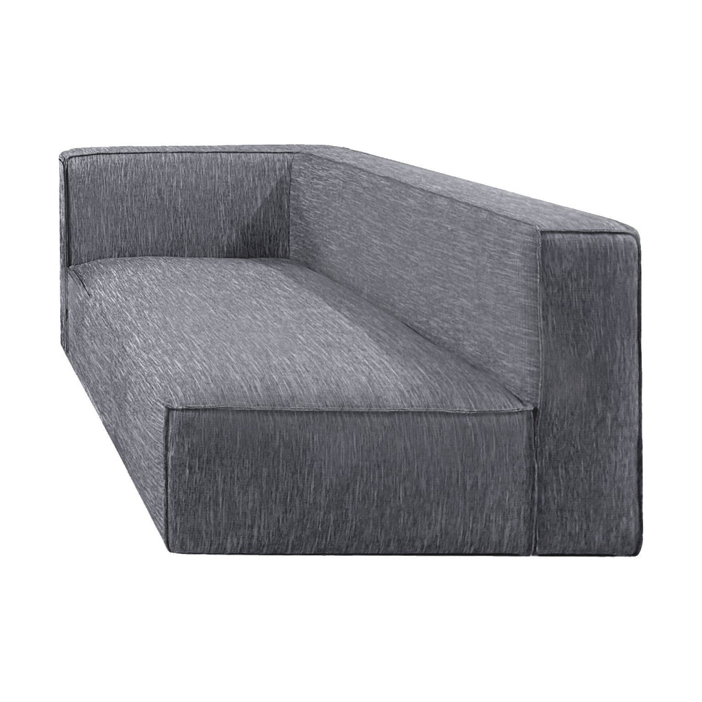 RC01-426432-FB04 / VENICE RIGHT CHAISE / Lux Heather Fabric