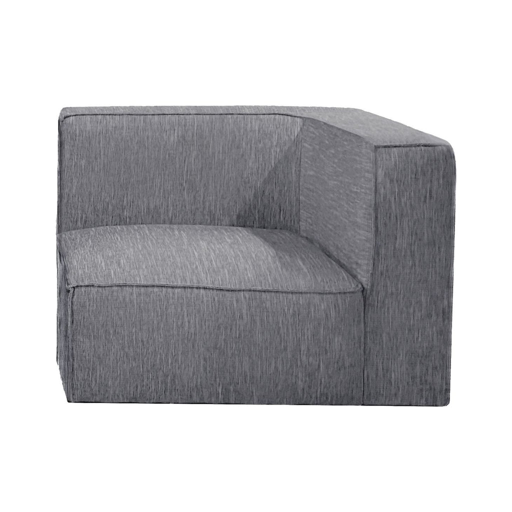 RS01-423432-FB04 / VENICE RIGHT SEATER / Lux Heather Fabric